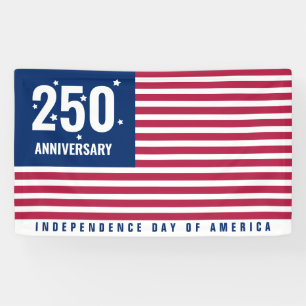250th Anniversary Of America Semiquincentennial Banner