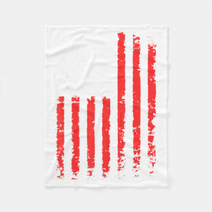 250th Anniversary of America USA Flag American Fleece Blanket