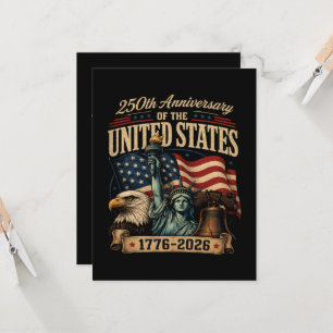 250th Anniversary of the United States Invitation
