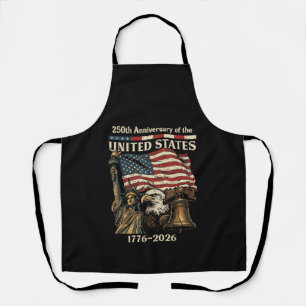 250th Anniversary of United States 250 Years 4th o Apron