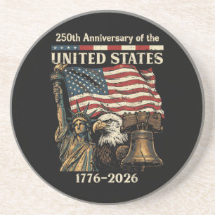 250th Anniversary of United States 250 Years 4th o Coaster