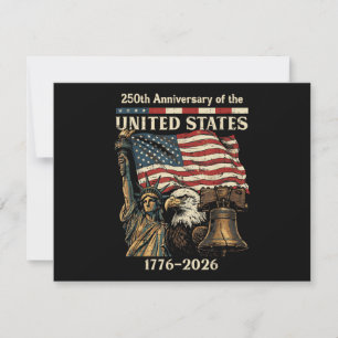 250th Anniversary of United States 250 Years 4th o Save The Date
