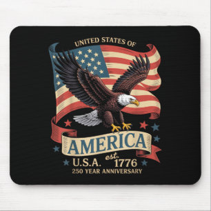 250th Anniversary Of Us Mouse Pad
