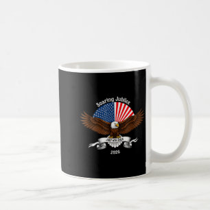 250th anniversary patriotic july 4th usa 1776-2026 coffee mug