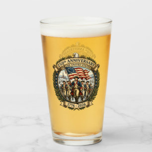 250th Anniversary Revolutionary Heritage Wreath Glass