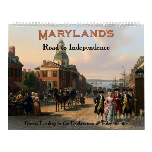 250th Anniversary - State of Maryland Calendar (Cover)