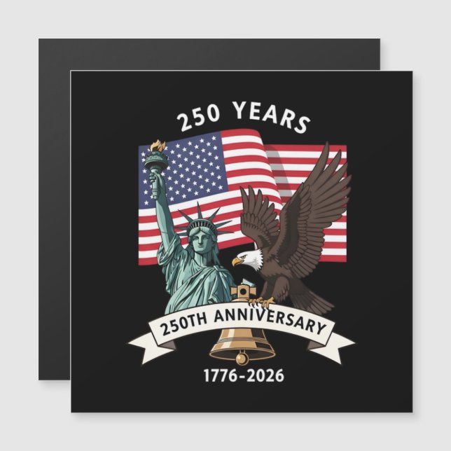 250th Anniversary Statue of Liberty Eagle Flag (Front/Back)
