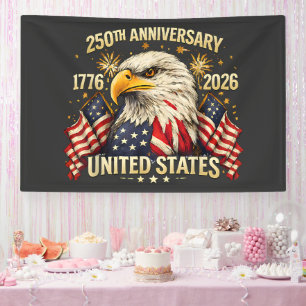 250th Anniversary United States 1776-2026 Banner