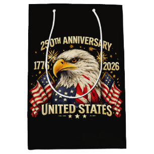 250th Anniversary United States 1776-2026 Medium Gift Bag