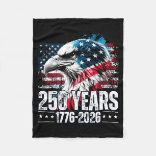 250th Anniversary United States Birthday  Fleece Blanket