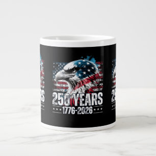 250th Anniversary United States Birthday Long Slee Large Coffee Mug