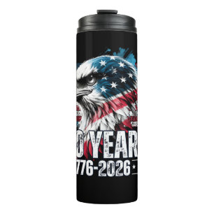 250th Anniversary United States Birthday Long Slee Thermal Tumbler