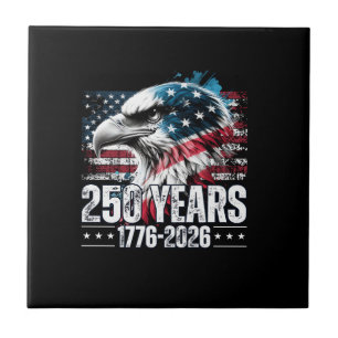250th Anniversary United States Birthday Long Slee Tile