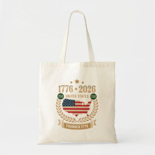 250th Anniversary United States of America 250 USA Tote Bag