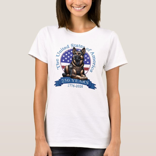 250th Anniversary United States T-Shirt (Front)