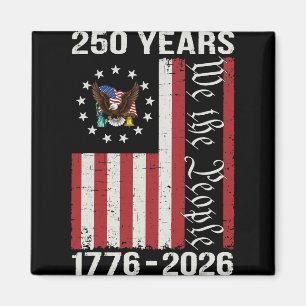 250th Anniversary Usa 250 Year America Patriotic 4 Magnet