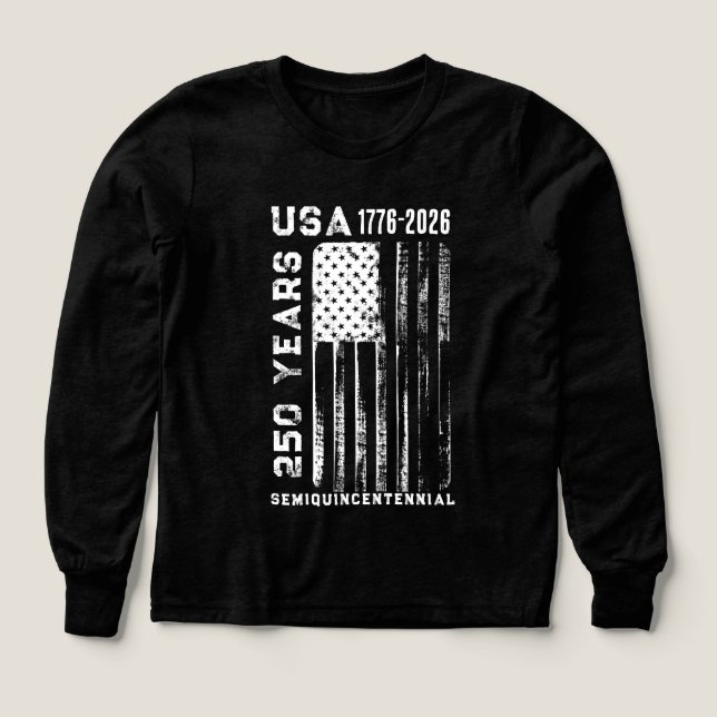 250Th Anniversary USA 4Th Of July T-Shirt (Design Front)