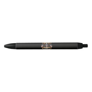 250th Anniversary USA Flag 250 Years American Black Ink Pen