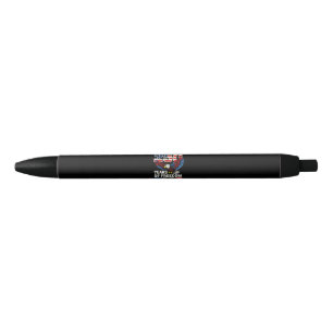 250th anniversary usa flag american black ink pen