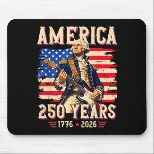 250th Anniversary Usa Founding Father 250 Years Mouse Pad