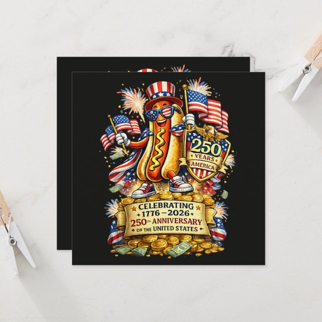 250th Anniversary USA Independence Celebration (Front/Back In Situ)