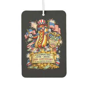 250th Anniversary USA Independence Celebration Car Air Freshener