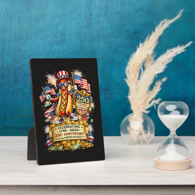 250th Anniversary USA Independence Celebration Plaque (Side)