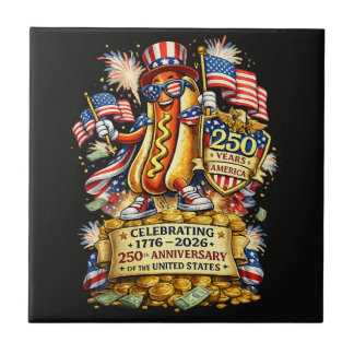 250th Anniversary USA Independence Celebration Tile