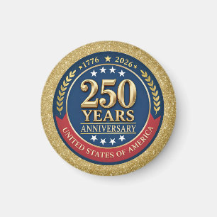 250th Anniversary USA Patriotic   1776–2026 Magnet