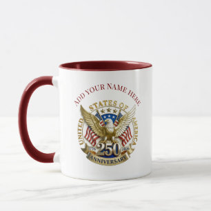 250th Anniversary USA Patriotic 1776–2026 Mug
