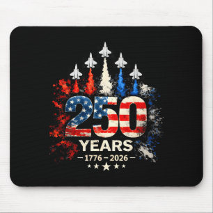 250th anniversary usa patriotic 250 years american mouse pad