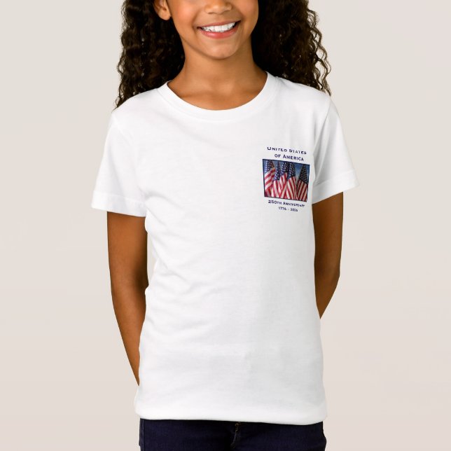 250th Anniversary USA Patriotic Child's  T-Shirt (Front)