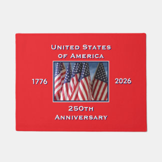 250th Anniversary USA Patriotic Doormat