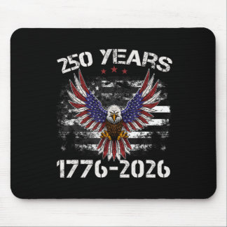 250th Anniversary Usa Patriotic Eagle 250 Years 4t Mouse Pad