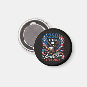 250th Anniversary USA Patriotic Eagle 250 Years Magnet
