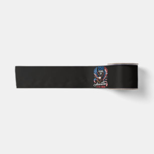 250th Anniversary USA Patriotic Eagle 250 Years Satin Ribbon