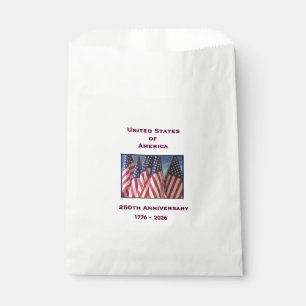 250th Anniversary USA Patriotic Favour Bags
