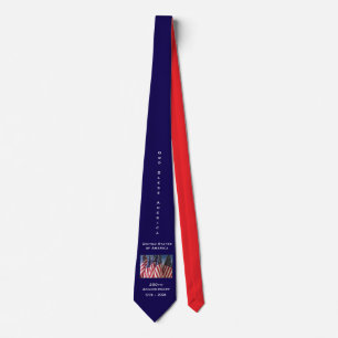 250th Anniversary USA Patriotic God Bless America Tie