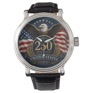 250th Anniversary USA Patriotic Keepsake Watch