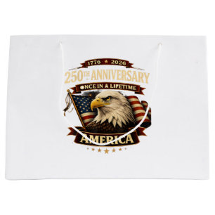 250th Anniversary USA Shirt 250th America Large Gift Bag