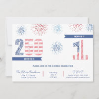 250th Birthday America & 1st Birthday Party
