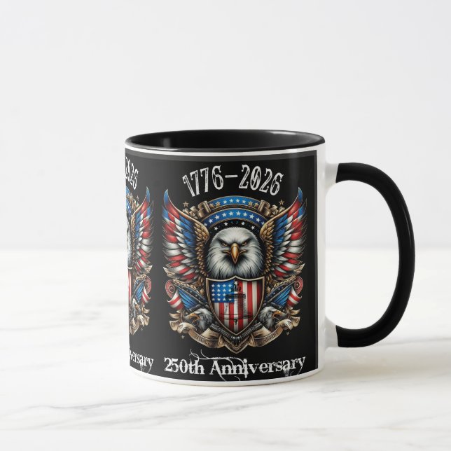 250th Birthday Anniversary 1776 2026 Mug (Right)