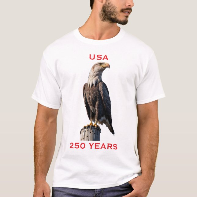 250th Birthday  T-Shirt (Front)