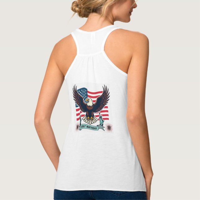 250th Birthday T-Shirt  Singlet (Back)