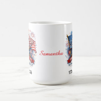 250th Celebration US Independence Day 1776 - 2026 Coffee Mug