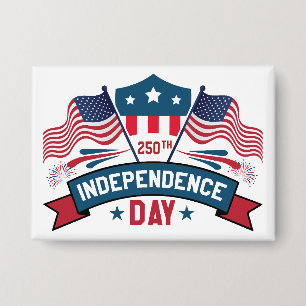 250th Independence Day USA Flags & Fireworks