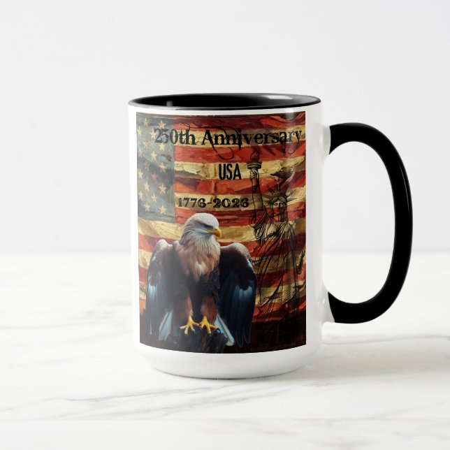 250th United States Semiquincentennial  Mug (Right)