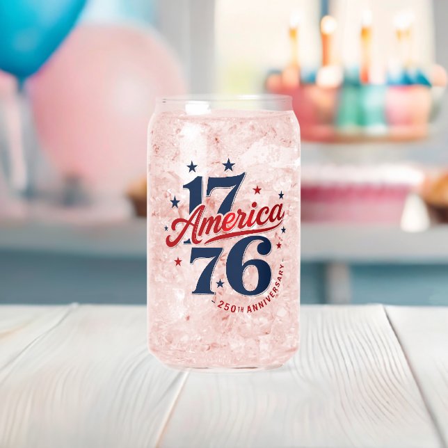 250th USA Anniversary  Can Glass (Insitu (Baby Shower))