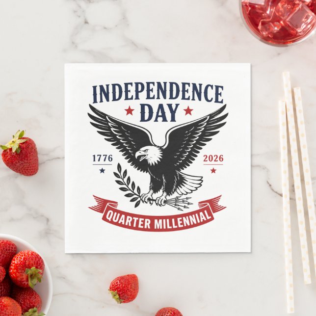 250th USA Anniversary  Napkin (Insitu)