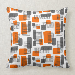 251215 - Orange and Grey Cushion